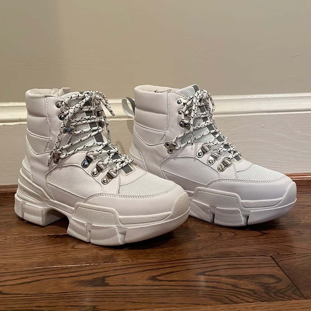 Chunky High Top Sneakers